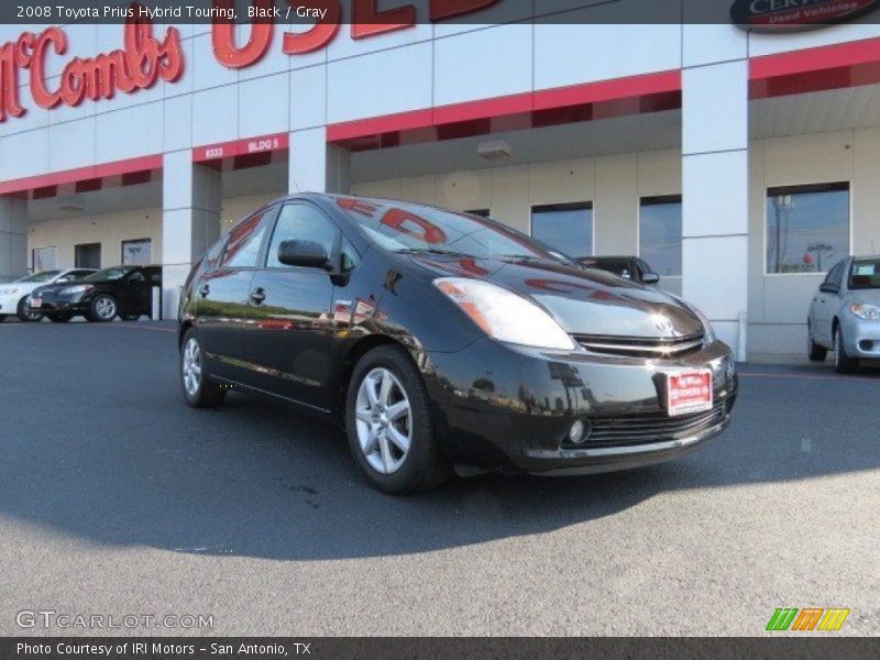 Black / Gray 2008 Toyota Prius Hybrid Touring