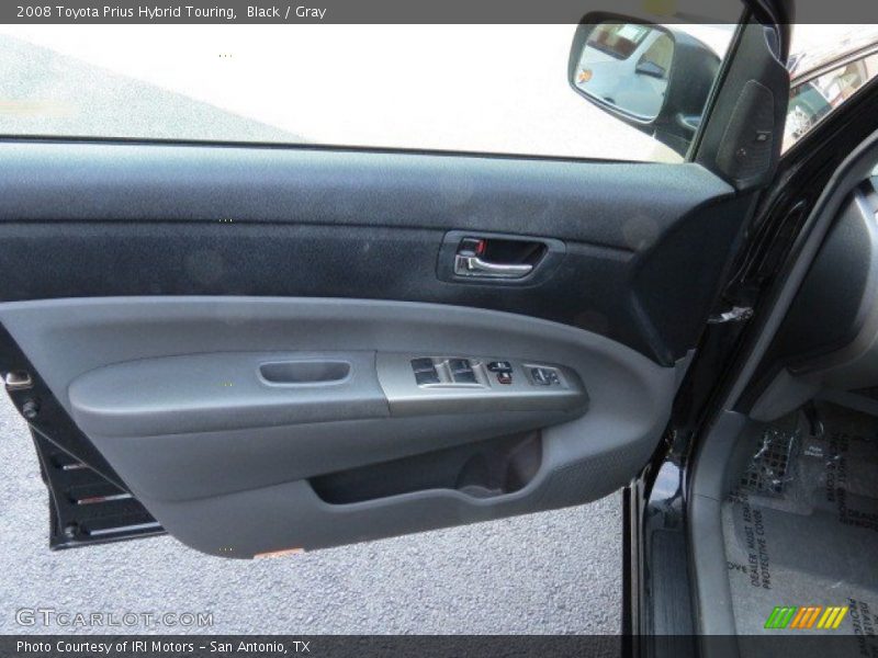 Black / Gray 2008 Toyota Prius Hybrid Touring