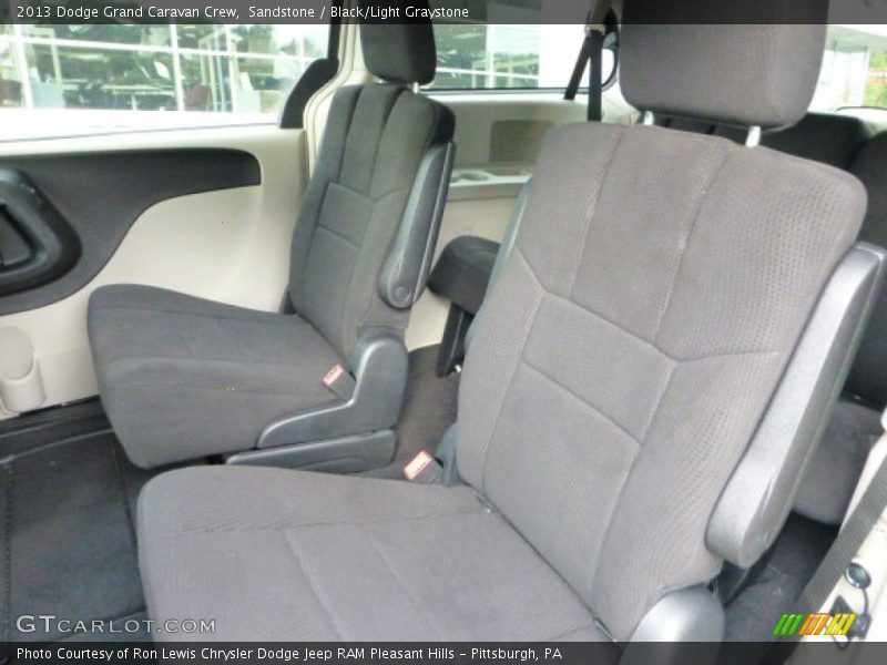 Sandstone / Black/Light Graystone 2013 Dodge Grand Caravan Crew