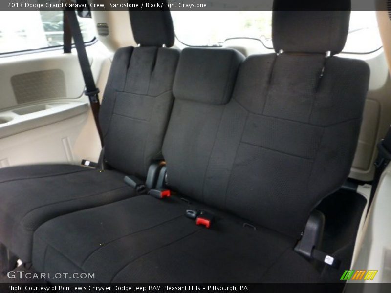 Sandstone / Black/Light Graystone 2013 Dodge Grand Caravan Crew
