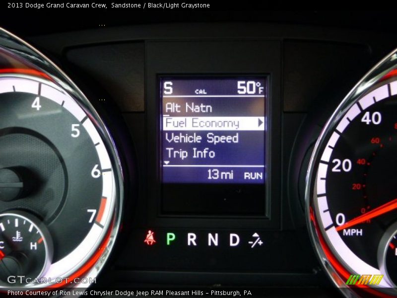 Sandstone / Black/Light Graystone 2013 Dodge Grand Caravan Crew