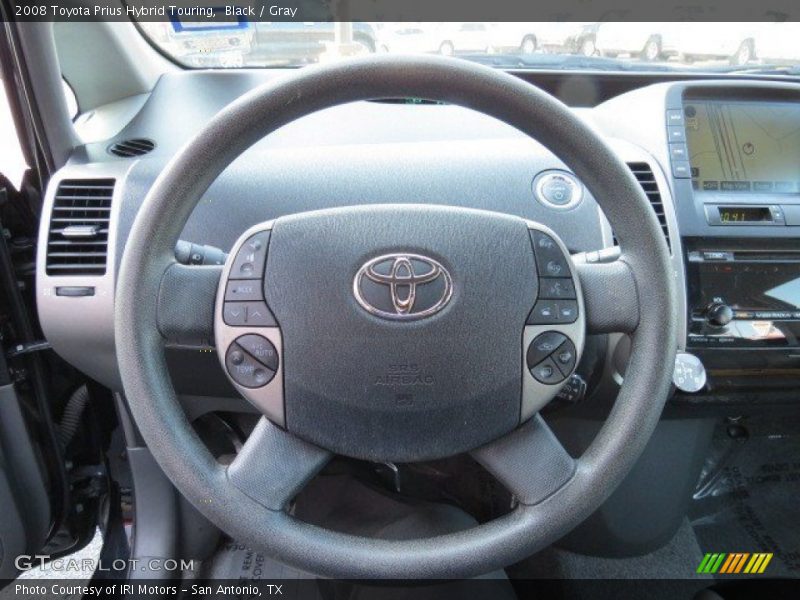 Black / Gray 2008 Toyota Prius Hybrid Touring