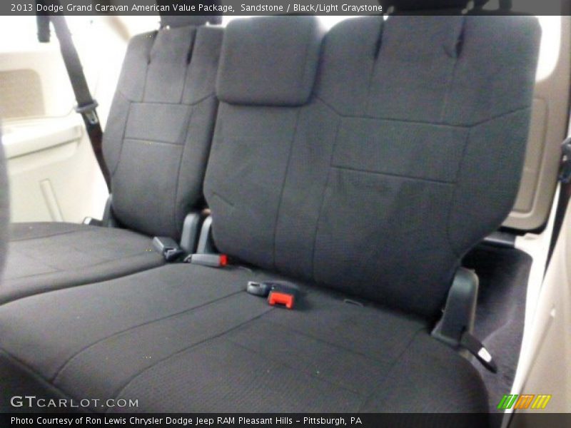 Sandstone / Black/Light Graystone 2013 Dodge Grand Caravan American Value Package