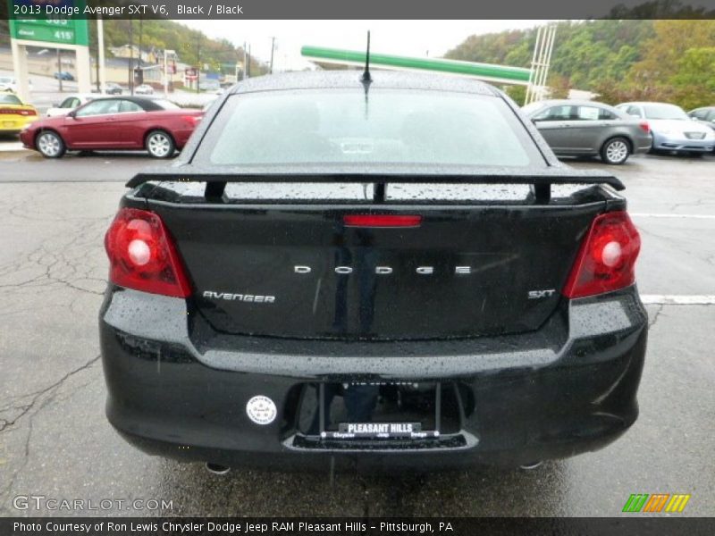 Black / Black 2013 Dodge Avenger SXT V6