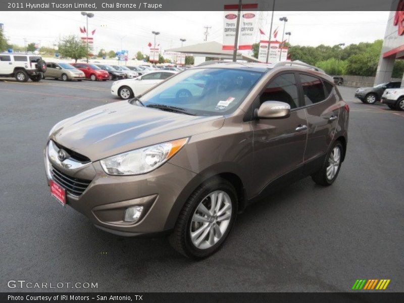 Chai Bronze / Taupe 2011 Hyundai Tucson Limited