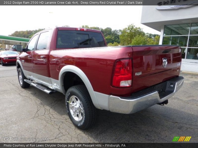 Deep Cherry Red Crystal Pearl / Dark Slate 2012 Dodge Ram 2500 HD Laramie Crew Cab 4x4