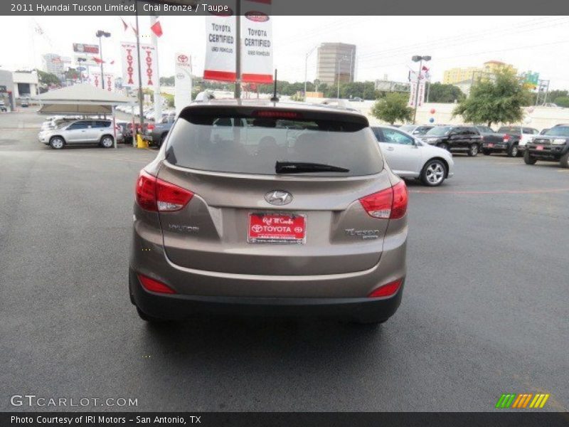 Chai Bronze / Taupe 2011 Hyundai Tucson Limited