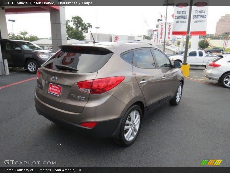 Chai Bronze / Taupe 2011 Hyundai Tucson Limited