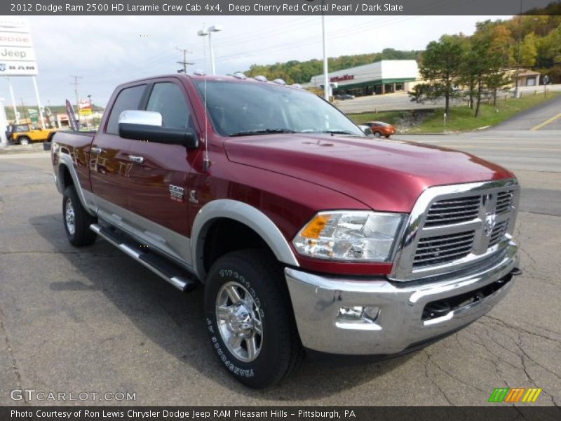 Front 3/4 View of 2012 Ram 2500 HD Laramie Crew Cab 4x4