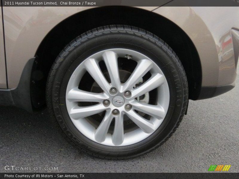 Chai Bronze / Taupe 2011 Hyundai Tucson Limited