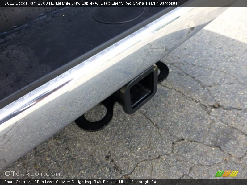Deep Cherry Red Crystal Pearl / Dark Slate 2012 Dodge Ram 2500 HD Laramie Crew Cab 4x4