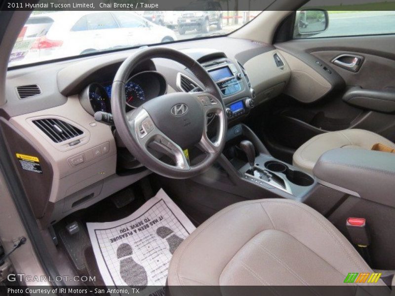 Chai Bronze / Taupe 2011 Hyundai Tucson Limited