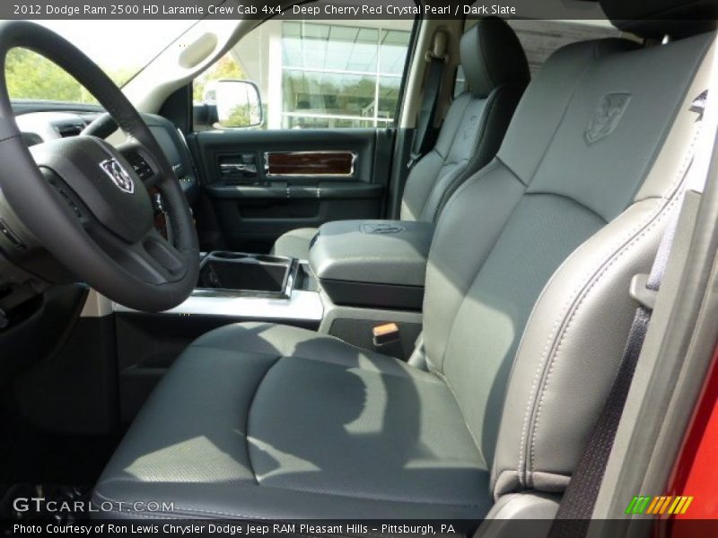 Deep Cherry Red Crystal Pearl / Dark Slate 2012 Dodge Ram 2500 HD Laramie Crew Cab 4x4