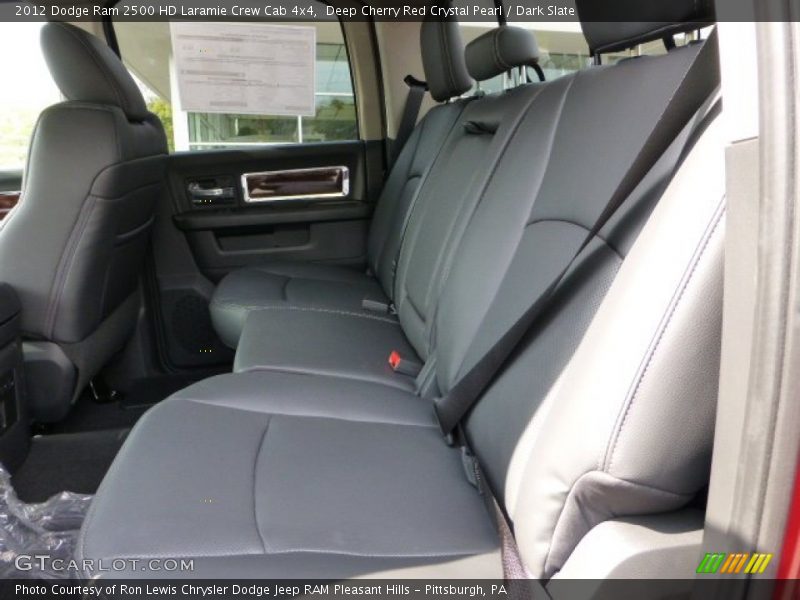 Deep Cherry Red Crystal Pearl / Dark Slate 2012 Dodge Ram 2500 HD Laramie Crew Cab 4x4
