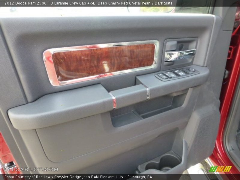 Deep Cherry Red Crystal Pearl / Dark Slate 2012 Dodge Ram 2500 HD Laramie Crew Cab 4x4