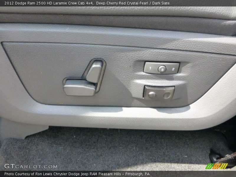 Deep Cherry Red Crystal Pearl / Dark Slate 2012 Dodge Ram 2500 HD Laramie Crew Cab 4x4