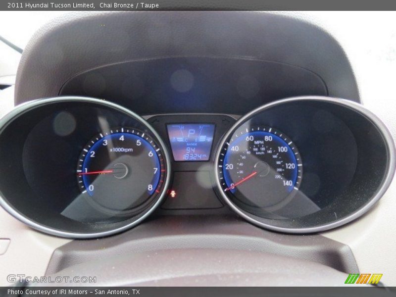 Chai Bronze / Taupe 2011 Hyundai Tucson Limited