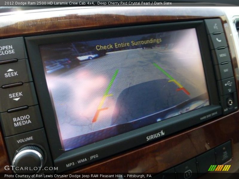 Deep Cherry Red Crystal Pearl / Dark Slate 2012 Dodge Ram 2500 HD Laramie Crew Cab 4x4