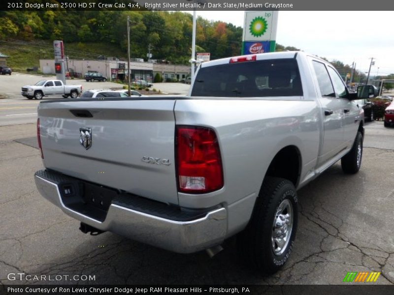 Bright Silver Metallic / Dark Slate/Medium Graystone 2012 Dodge Ram 2500 HD ST Crew Cab 4x4