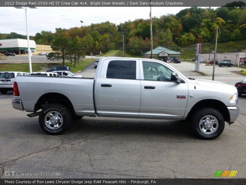 Bright Silver Metallic / Dark Slate/Medium Graystone 2012 Dodge Ram 2500 HD ST Crew Cab 4x4