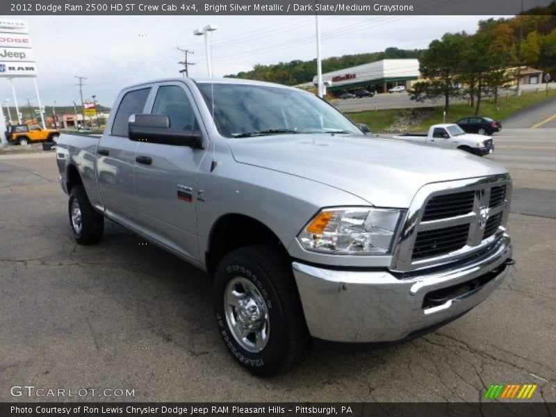 Front 3/4 View of 2012 Ram 2500 HD ST Crew Cab 4x4