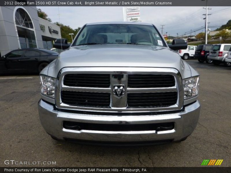 Bright Silver Metallic / Dark Slate/Medium Graystone 2012 Dodge Ram 2500 HD ST Crew Cab 4x4