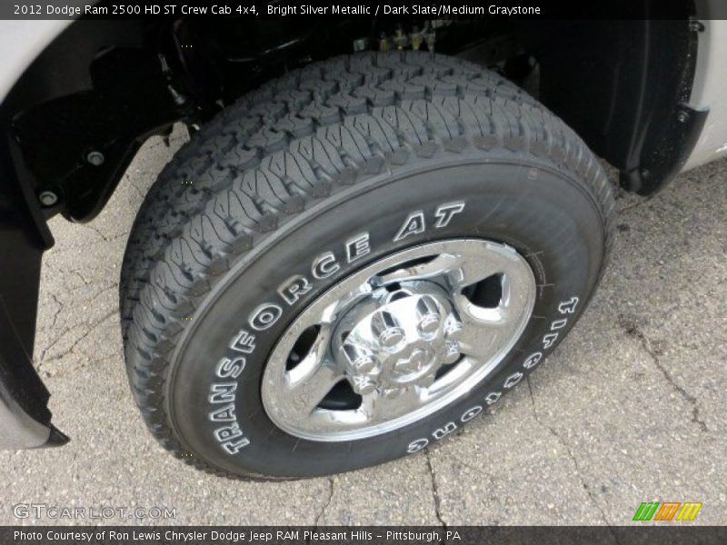 Bright Silver Metallic / Dark Slate/Medium Graystone 2012 Dodge Ram 2500 HD ST Crew Cab 4x4