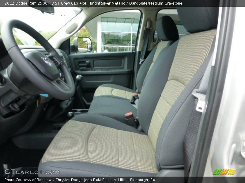 Bright Silver Metallic / Dark Slate/Medium Graystone 2012 Dodge Ram 2500 HD ST Crew Cab 4x4