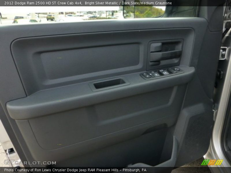 Bright Silver Metallic / Dark Slate/Medium Graystone 2012 Dodge Ram 2500 HD ST Crew Cab 4x4