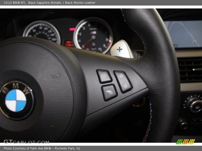 Black Sapphire Metallic / Black Merino Leather 2010 BMW M5