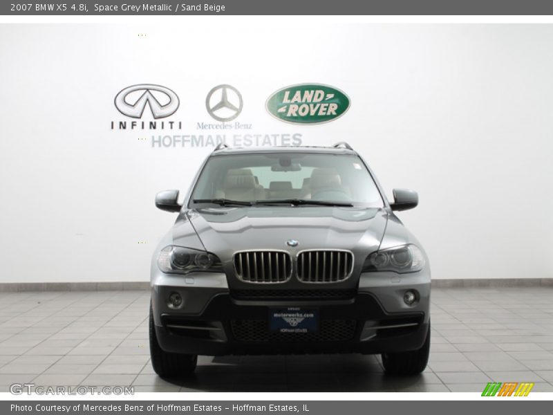Space Grey Metallic / Sand Beige 2007 BMW X5 4.8i
