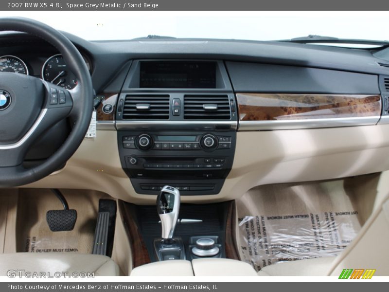 Space Grey Metallic / Sand Beige 2007 BMW X5 4.8i