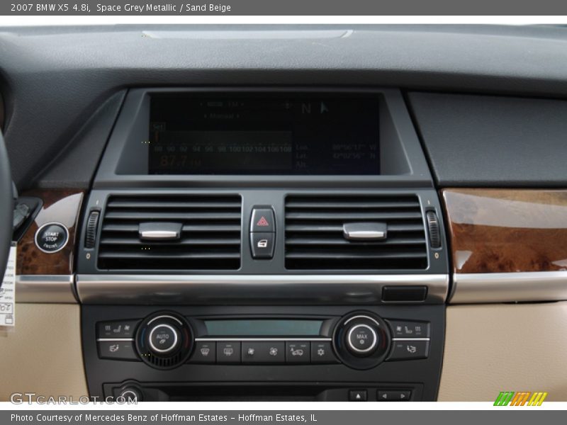 Space Grey Metallic / Sand Beige 2007 BMW X5 4.8i
