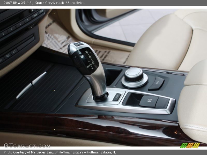 Space Grey Metallic / Sand Beige 2007 BMW X5 4.8i
