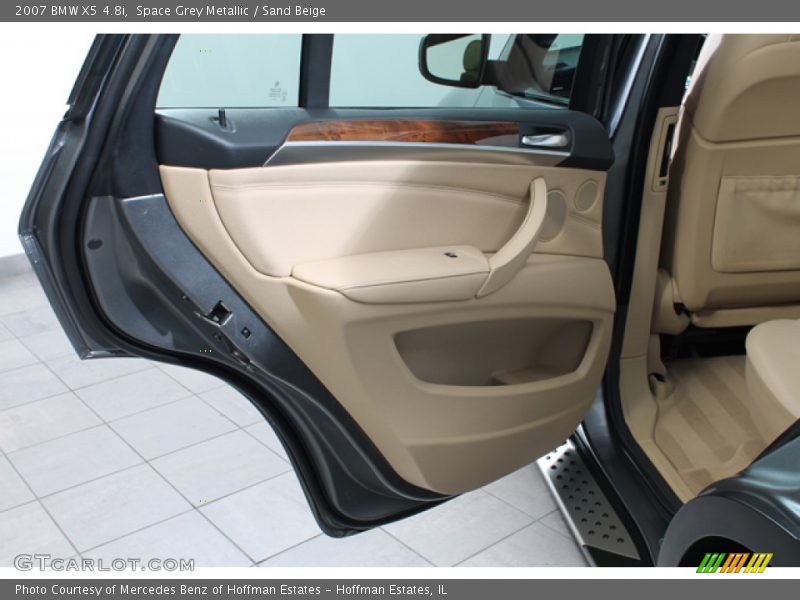 Space Grey Metallic / Sand Beige 2007 BMW X5 4.8i