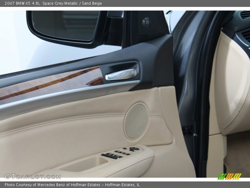 Space Grey Metallic / Sand Beige 2007 BMW X5 4.8i