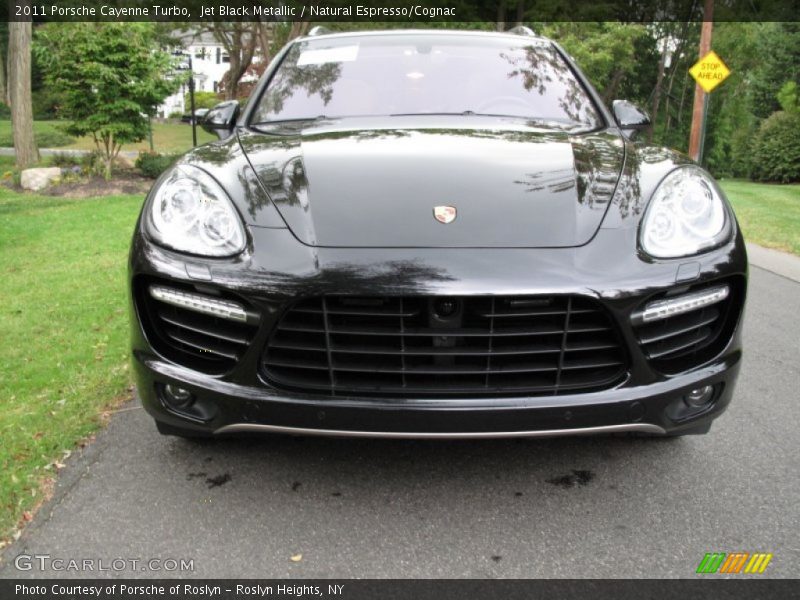 Jet Black Metallic / Natural Espresso/Cognac 2011 Porsche Cayenne Turbo