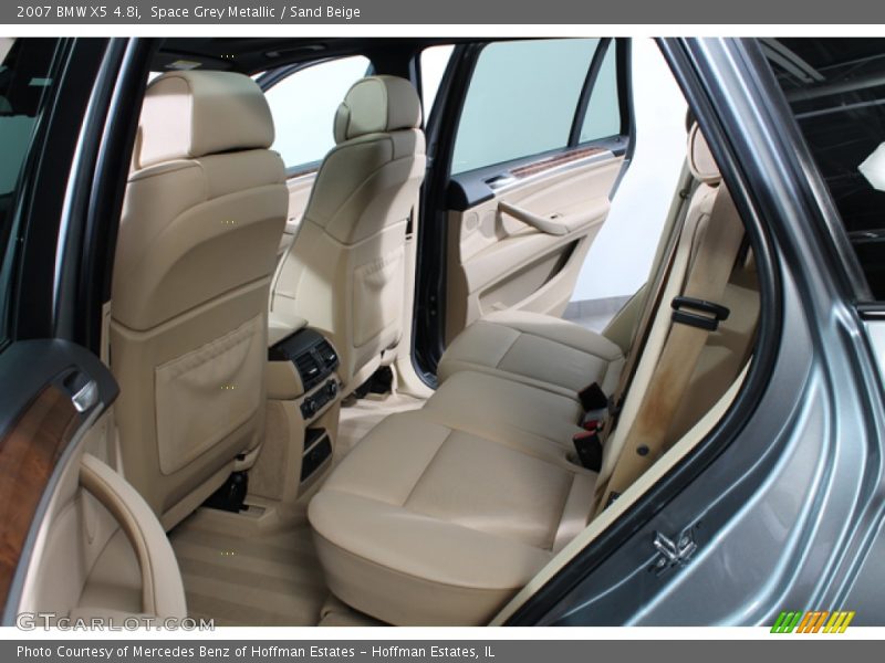 Space Grey Metallic / Sand Beige 2007 BMW X5 4.8i