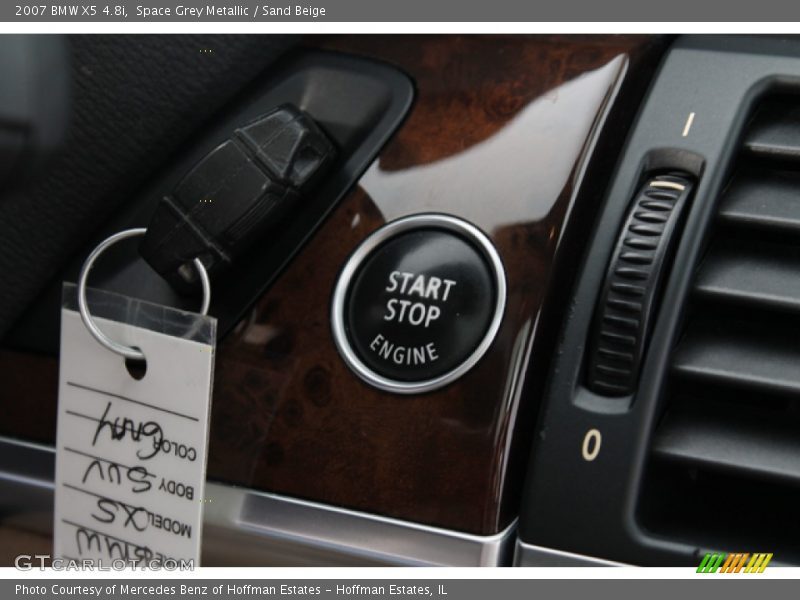 Space Grey Metallic / Sand Beige 2007 BMW X5 4.8i