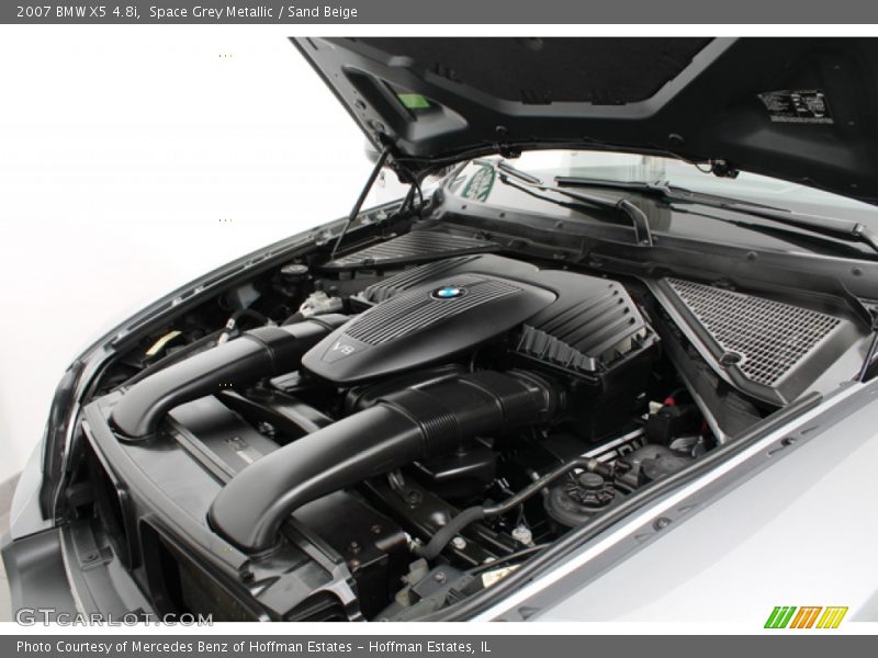Space Grey Metallic / Sand Beige 2007 BMW X5 4.8i
