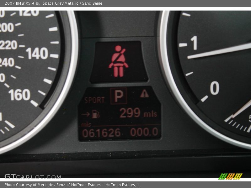 Space Grey Metallic / Sand Beige 2007 BMW X5 4.8i