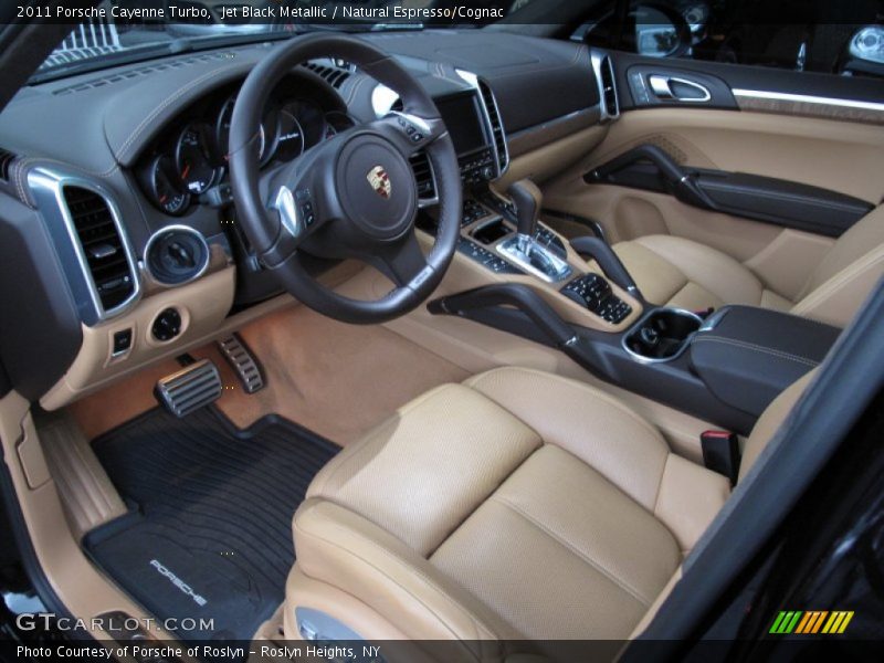  2011 Cayenne Turbo Natural Espresso/Cognac Interior