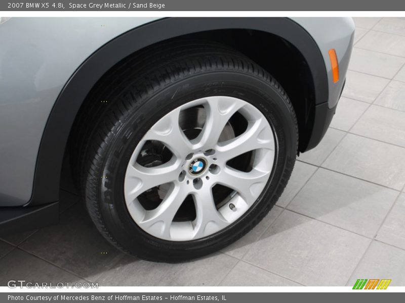 Space Grey Metallic / Sand Beige 2007 BMW X5 4.8i