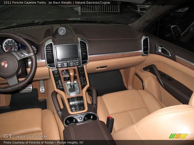 Jet Black Metallic / Natural Espresso/Cognac 2011 Porsche Cayenne Turbo