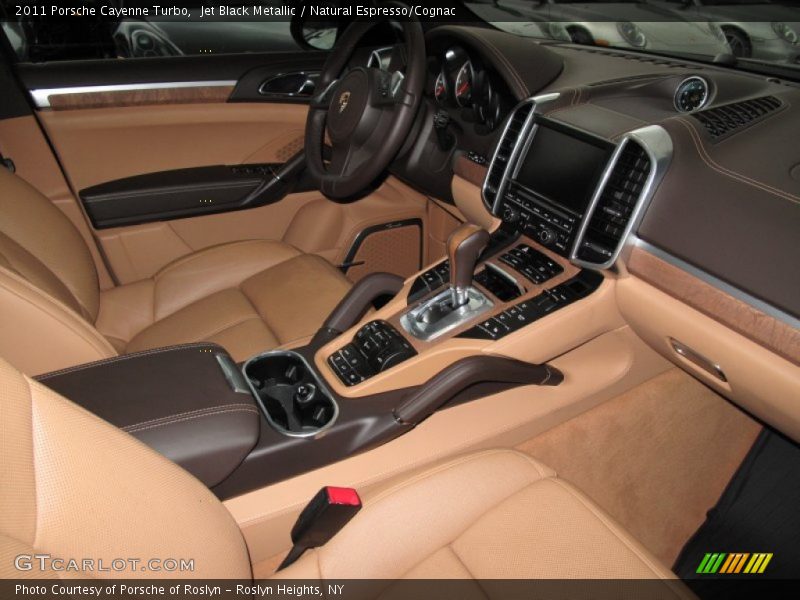  2011 Cayenne Turbo Natural Espresso/Cognac Interior