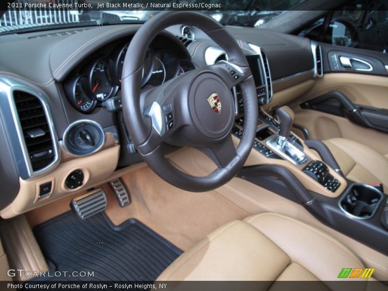 Natural Espresso/Cognac Interior - 2011 Cayenne Turbo 