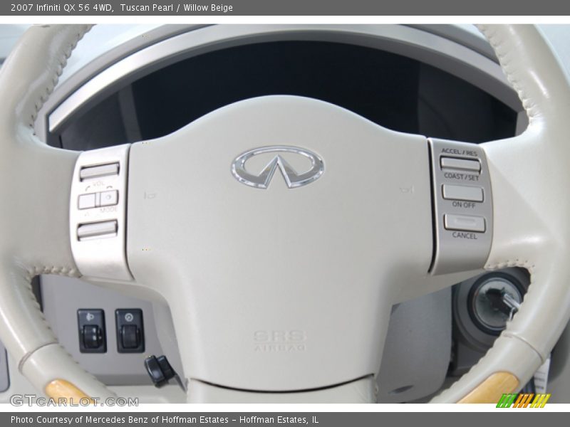 Tuscan Pearl / Willow Beige 2007 Infiniti QX 56 4WD