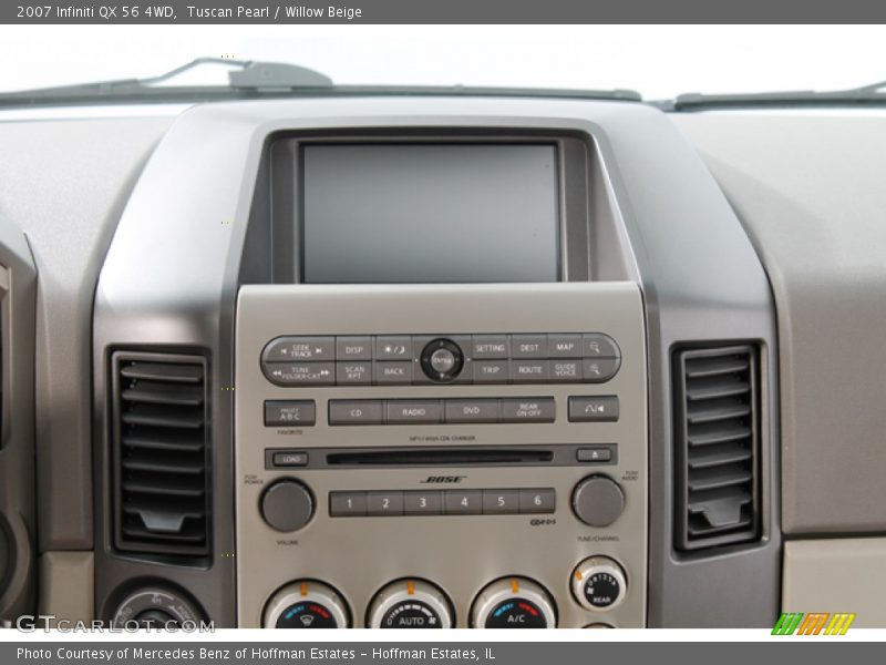 Tuscan Pearl / Willow Beige 2007 Infiniti QX 56 4WD