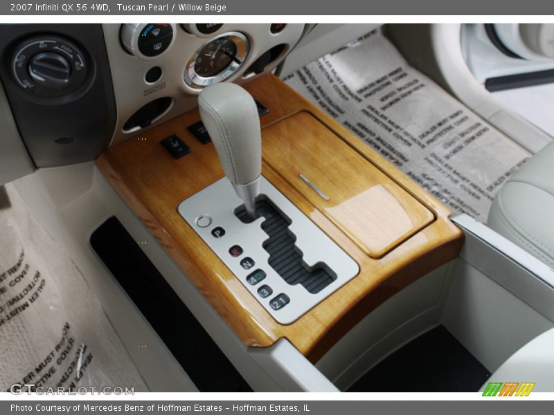 Tuscan Pearl / Willow Beige 2007 Infiniti QX 56 4WD
