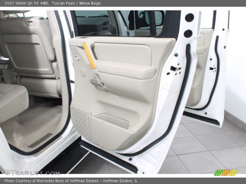 Tuscan Pearl / Willow Beige 2007 Infiniti QX 56 4WD